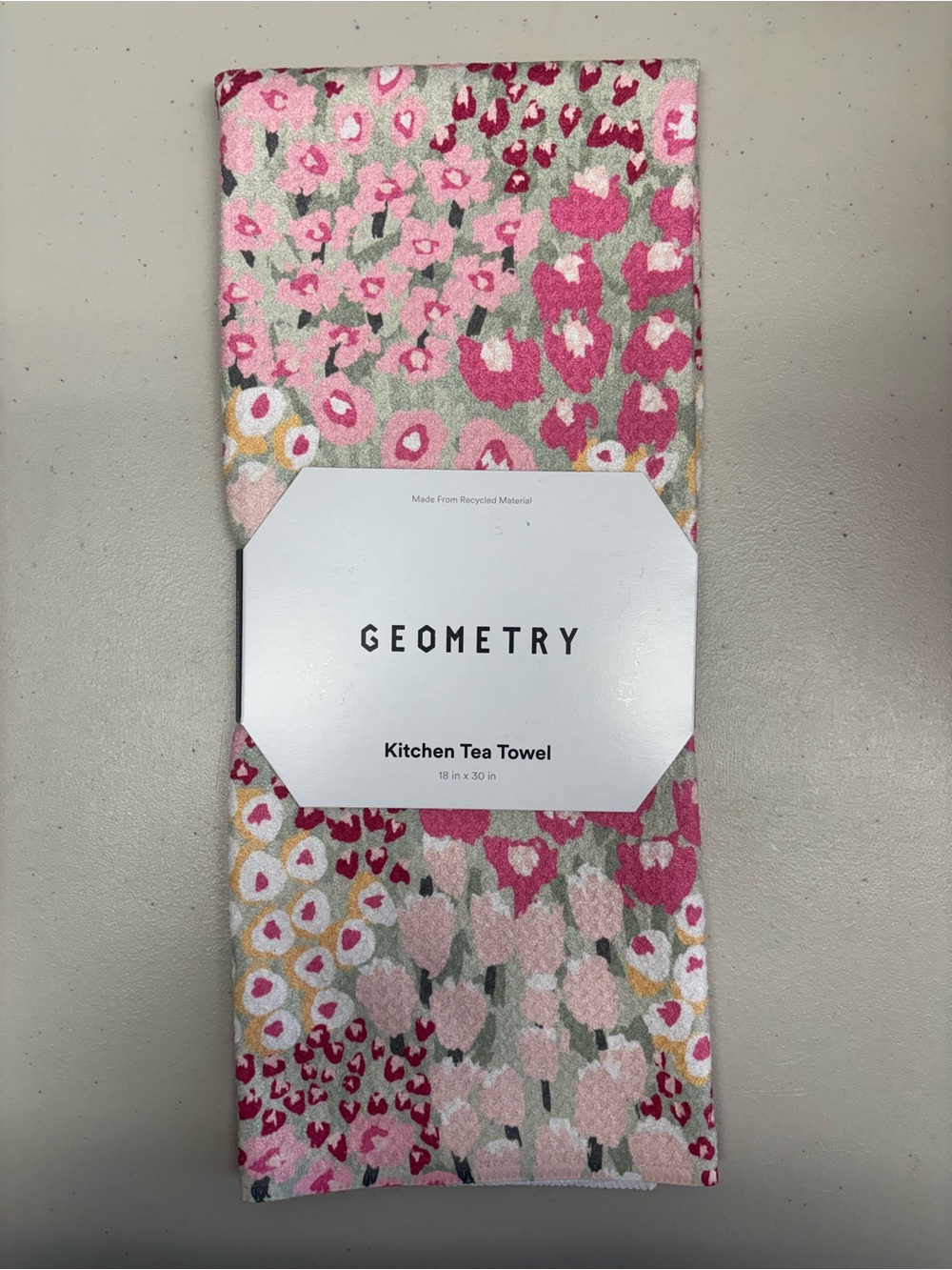NWT Geometry Tea Towel